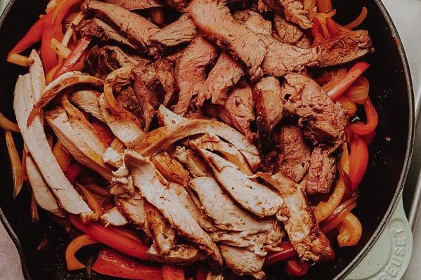 Meat Bundle #3 (St Louis Style Pork Ribs, Smoked Sausage, Pork Fajitas, French Cut Pork Chops)